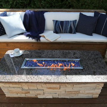 Elmhurst Multi-Level Deck with Outdoor Kitchen