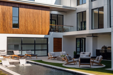 Patio - modern patio idea in Other