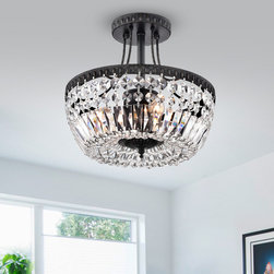 3-Light Chandelier, Flush Mount & Pendant - Flush-mount Ceiling Lighting