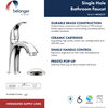 Belanger ARO22CCP Single Handle Bathroom Faucet With Drain, Chrome