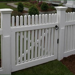 Wide Chestnut Hill Walk Gate - Outdoor Products