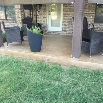 Concrete Staining - Exterior