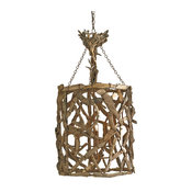 Currey & Co Driftwood Lantern