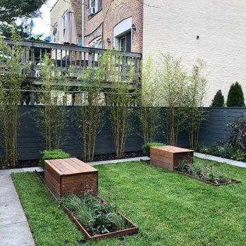 Multi-functional family backyard