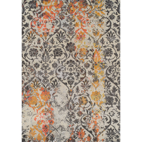 Dalyn Modern Greys MG22 Citron 7'10" x 10'7" Rug