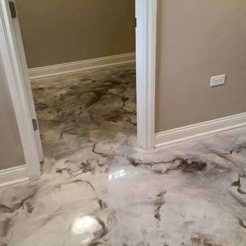 Epoxy Reflector and Resinous Interior Flooring