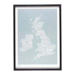Bold & Noble - British Isles Map Print - Artwork