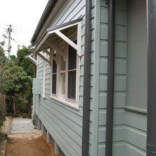 guttering and roof
