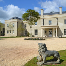 Drive and entrance