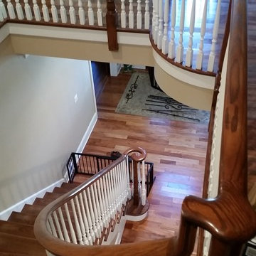 Custom iron baluster replacement