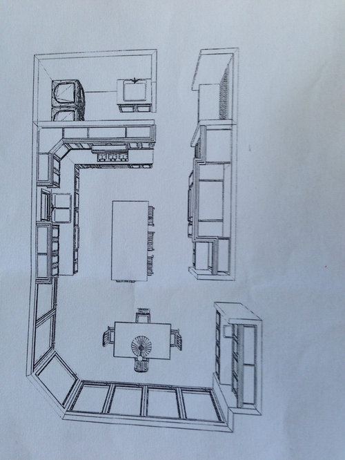 Island vs. Eat in Kitchen