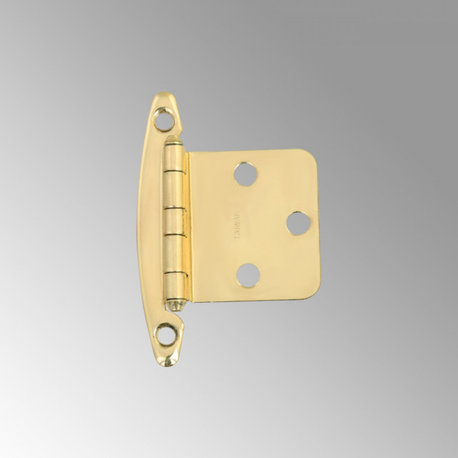 Cabinet Hinge Semi-concealed Solid Brass Cupboard Hinges Renovators Supply