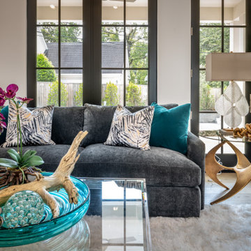 Transitional Living Room