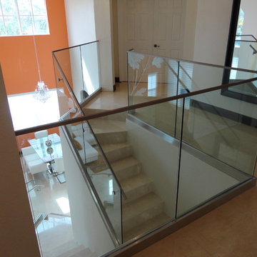 Glass Balustrade Systems - Stainless Handrail Systems