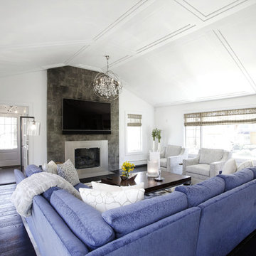 Contemporary Great Room - Living Area