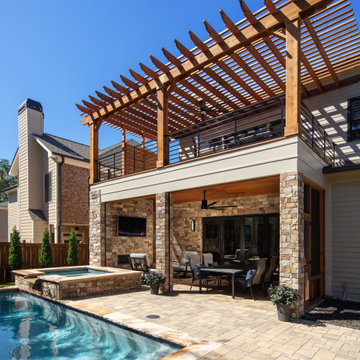 Brookhaven Plunge Pool & Outdoor Living Oasis