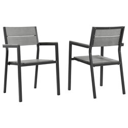 Transitional Outdoor Dining Chairs by Furniture East Inc.