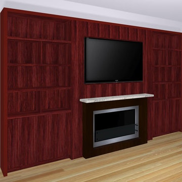 Contemporary Entertainment Center