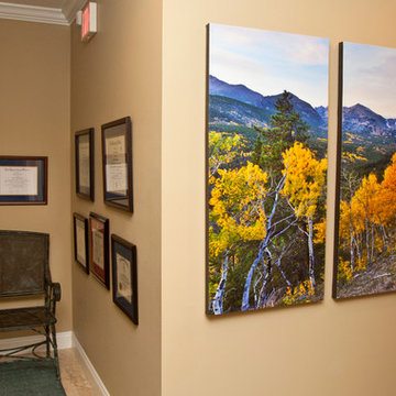 Reception area for Dental Office
