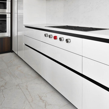 Modern kitchen in Manhattan Beach, Brooklyn