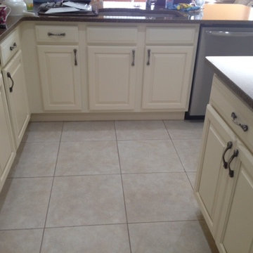 Sam and Judy's Painted Kitchen Mannequin Cream