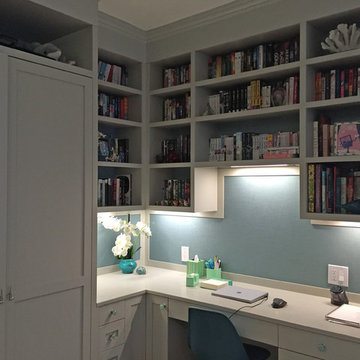 Teen Bedroom: Maximizing space with built-ins