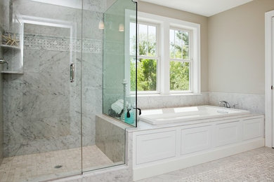 Bathroom - craftsman bathroom idea in Boston