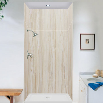 Transolid Expressions Shower Wall Kit, Sorento, 48"x48"x96"