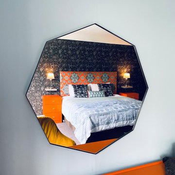 Maximalist guest bedroom
