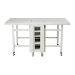 Picket Fence Collapsible Craft Table - Furniture