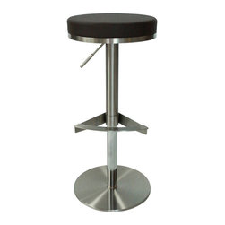 Victor Swivel Hydraulic Stool | Brown - Bar Stools And Counter Stools