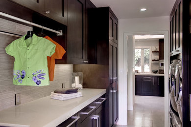 Inspiration for a timeless laundry room remodel in San Francisco