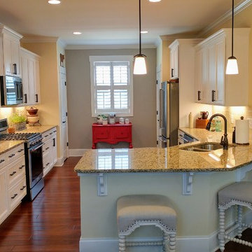 Kitchen--The SEAGULL COTTAGE at THE COTTAGES AT OCEAN ISLE BEACH