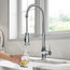 Britt 3-Function Pull-Down Water Filter Kitchen Faucet CH, Model KFF-1691CH