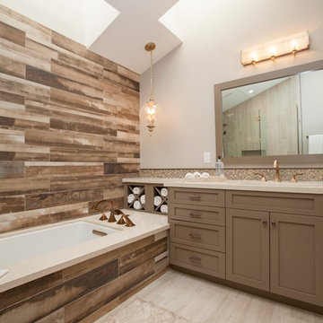 Modern Rustic Bathroom - Palm Desert, CA