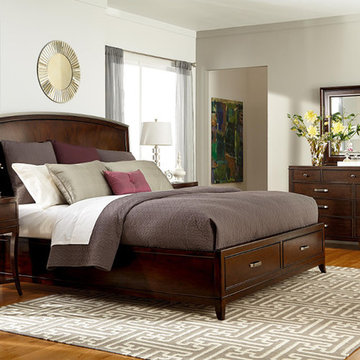 Bed with underbed storage