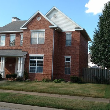 Construction project of town homes by Total Business & Building Solutions.
