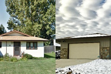 Inspiration for a house exterior remodel in Other