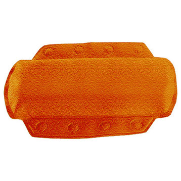 Orange Non Slip Bath Safety Mats, Arosa, Head Rest