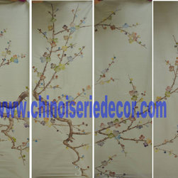 hand-painted Embroidery Wallpaper - Products