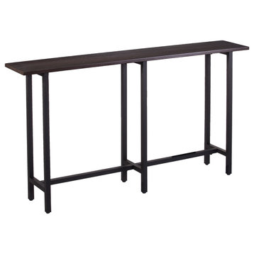 Rolling Long Narrow Console Table
