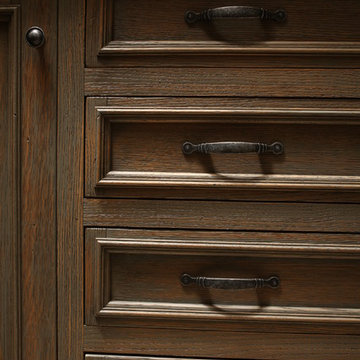 Wine Room Drawer Detail