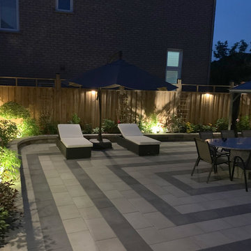 Garden Shadow Lighting in Maple