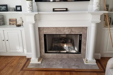Inspiration for a living room remodel in Atlanta