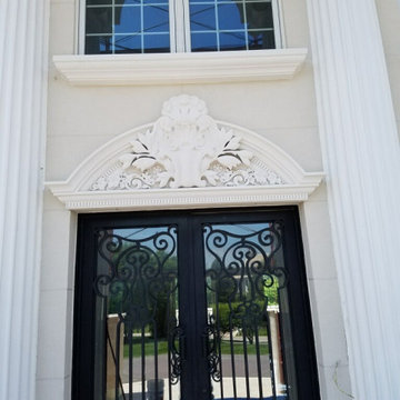 Stucco and architectural ornaments installation in South Barrington