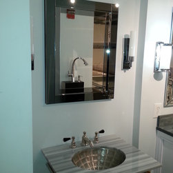 Custom console Legs/countertop - Bathroom Vanities And Sink Consoles