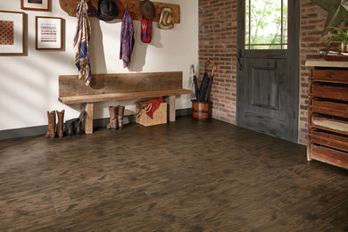 Entryway - rustic entryway idea in New Orleans