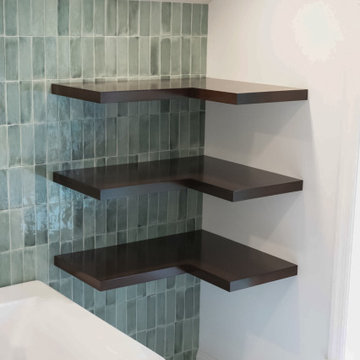 Custom Floating Shelves