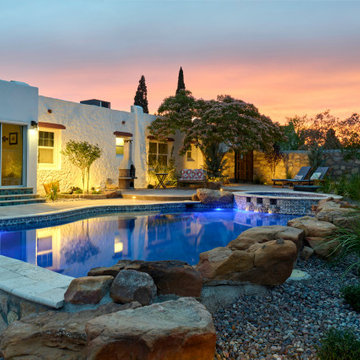 Hillside Backyard Renovation El Paso