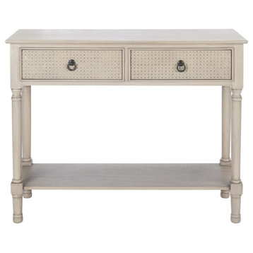 Carlie 2 Drawer Console Table Greige